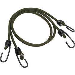 Mil-Tec Elastiksnor med kroge 2 x 75 cm Olive