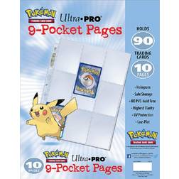 Pokémon Ultra Pro 9-Pocket Pages 10 stuks