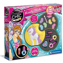 Clementoni 18643 Crazy Chic Lovely Unicorn Make up Set for Children, Ages 6 Years Plus