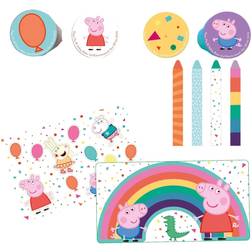 Amscan Peppa Pig Party, Målarset 16-pack