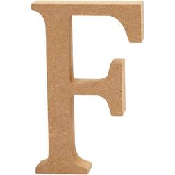 Creativ Company bogstav F MDF 8cm, 1pc