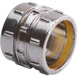 Conex kompressions samlemuffe krom 15 mm