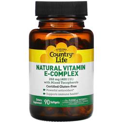 Country Life Natural Vitamin E-Complex 268mg