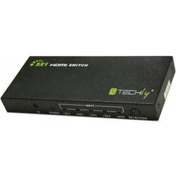 Techly HDMI-4K51 Switch 5 In 1 Out 4Kx2K