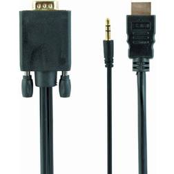 Gembird HDMI-VGA/3.5mm 1.8m
