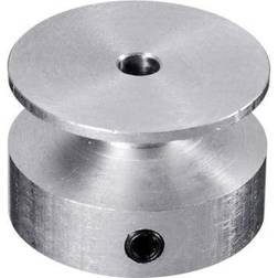 Reely Aluminium Kileremskive Borings-diameter: 3.2 mm Diameter: 20 mm