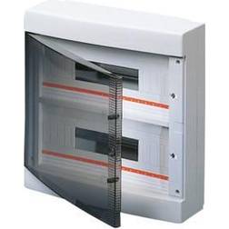 Gewiss Gruppetavle 2x18 Modul Hvid med Låge, IP40