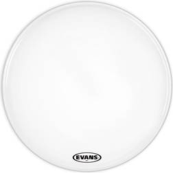 Evans BD20MS1W MS1 Marching Bass White 20" Peaux pour percussions de défilé