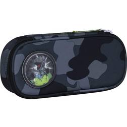 Beckmann Oval Pencil Case Camo Rex