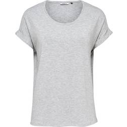 Only Moster Top - Grey/Light Grey Melange
