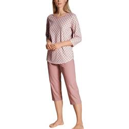 Calida Lovely Nights Crop Pyjama - Roze