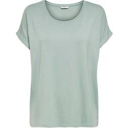 Only Moster S/S O-Neck Top - Pink