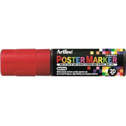 Artline Poster Marker 20 Red