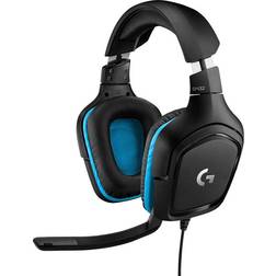 Logitech G432 Cuffie Gaming Cablate 50 mm Nero