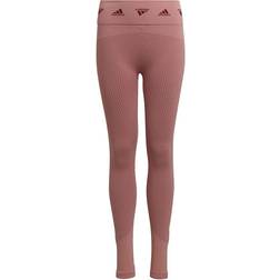 adidas Aeroknit Training Seamless Tights Kids - Wonder Mauve/Legacy Burgundy