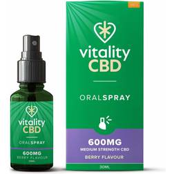 Vitality CBD CBD Oral Spray Berry 600mg 30ml