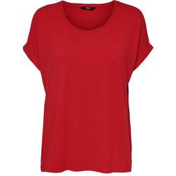 Only Moster Loose T-shirt - Red/High Risk Red