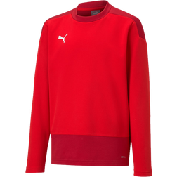 Puma Kid's TeamGOAL 23 Training Sweat - Puma Red/Chili Pepper (656568-01)