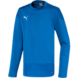 Puma Kid's TeamGOAL 23 Training Sweat - Electric Blue/LemonadeTeam Power Blue (656568-02)