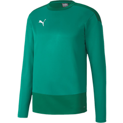 Puma Kid's TeamGOAL 23 Training Sweat - Pepper Green/Power Green (656568-05)