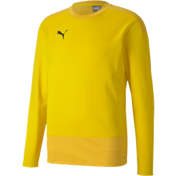 Puma Kid's TeamGOAL 23 Training Sweat - Cyber ​​Yellow/Spectra Yellow (656568-07)