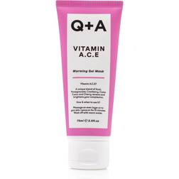 Q+A Vitamin A.C.E. Warming Gel Mask 75ml