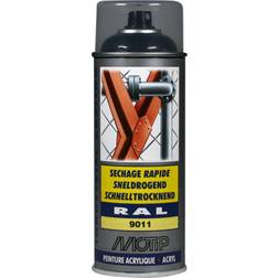 Motip RAL 9011 Lackfarbe Schwarz 0.4L