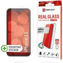 Displex 2D Real Glass Screen Protector + Case for iPhone 11