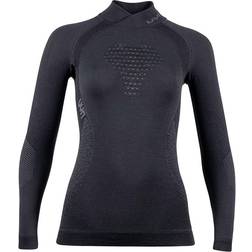 UYN Fusyon UW Long Sleeve Shirt Women - Black/Anthracite/Anthracite