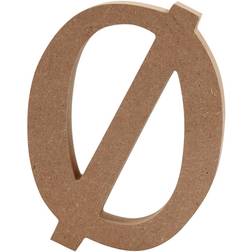 Creativ Company Bogstav højde 8 cm tykkelse 1,5 cm MDF Ø