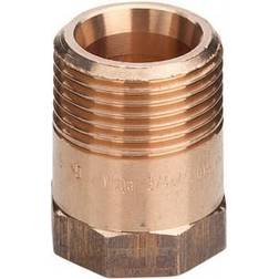 VIEGA 1/2" x 3/8" Rødgods Silicium Bronze gevindfittings overgangsnippel