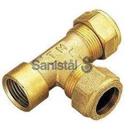Kompressions tee 15x15x1/2''