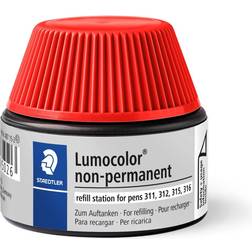 Staedtler Genopfyldningsstation lumocolor, 15 ml, rød