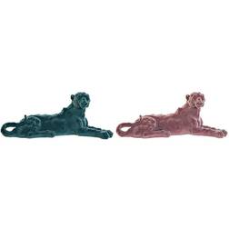 Dkd Home Decor Dekorativ figur Harpiks (2 pcs) (26.5 x 9 x 11 cm) Dekorationsfigur