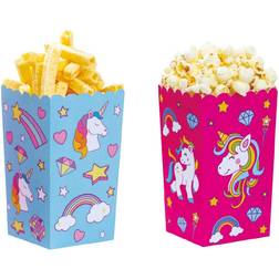 Decora Popcorn Bæger Enhjørning, 6 stk