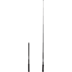 Lafayette Svart Teleskopantenn 155MHz SMA-hane