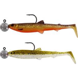 Westin BullTeez 9,5cm R 'N R 7g #4/0 (2-pack) Clear Water Mix 5