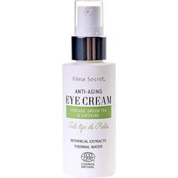 BigBuy Beauty EYE CREAM anti-age con aguacate, té green & cafeína botanica