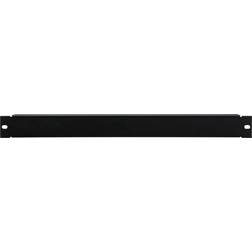 Toten 19'' Dækpanel, 1U, sort
