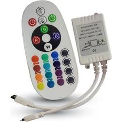 RGB Remote med fjernbetjening, 12v/24v infrarød, 72W/144W