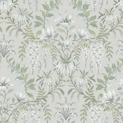 Laura Ashley Parterre Sage Wallpaper