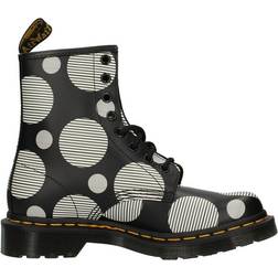 Dr. Martens 1460 Polka Dot - Black Polka Dot Smooth