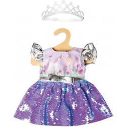 Heless Dukke Dress Fairy and Enhjørning med Sequins and Crown, 35-45 cm