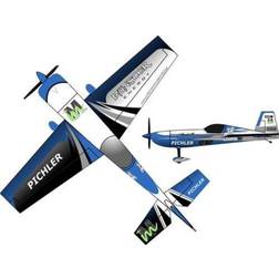 Pichler Extra 330 Münster Energy Combo Blå RC motorfly-model Byggesæt 840 mm