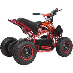 ACTIONBIKES MOTORS Racer Electric Mini Quad Bike 36V Black/Red