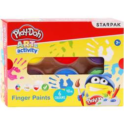 Play-Doh Fingermaling 6 stk