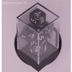 Chessex Dice Set 7 Opaque Black/White