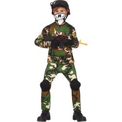 Fiestas Guirca Special Force Kid's Costume