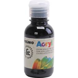 Acrylmaling sort 125 ml Røverkøb