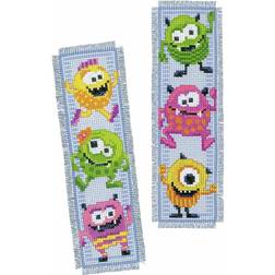 Vervaco Bokmärken Monster 2-pack